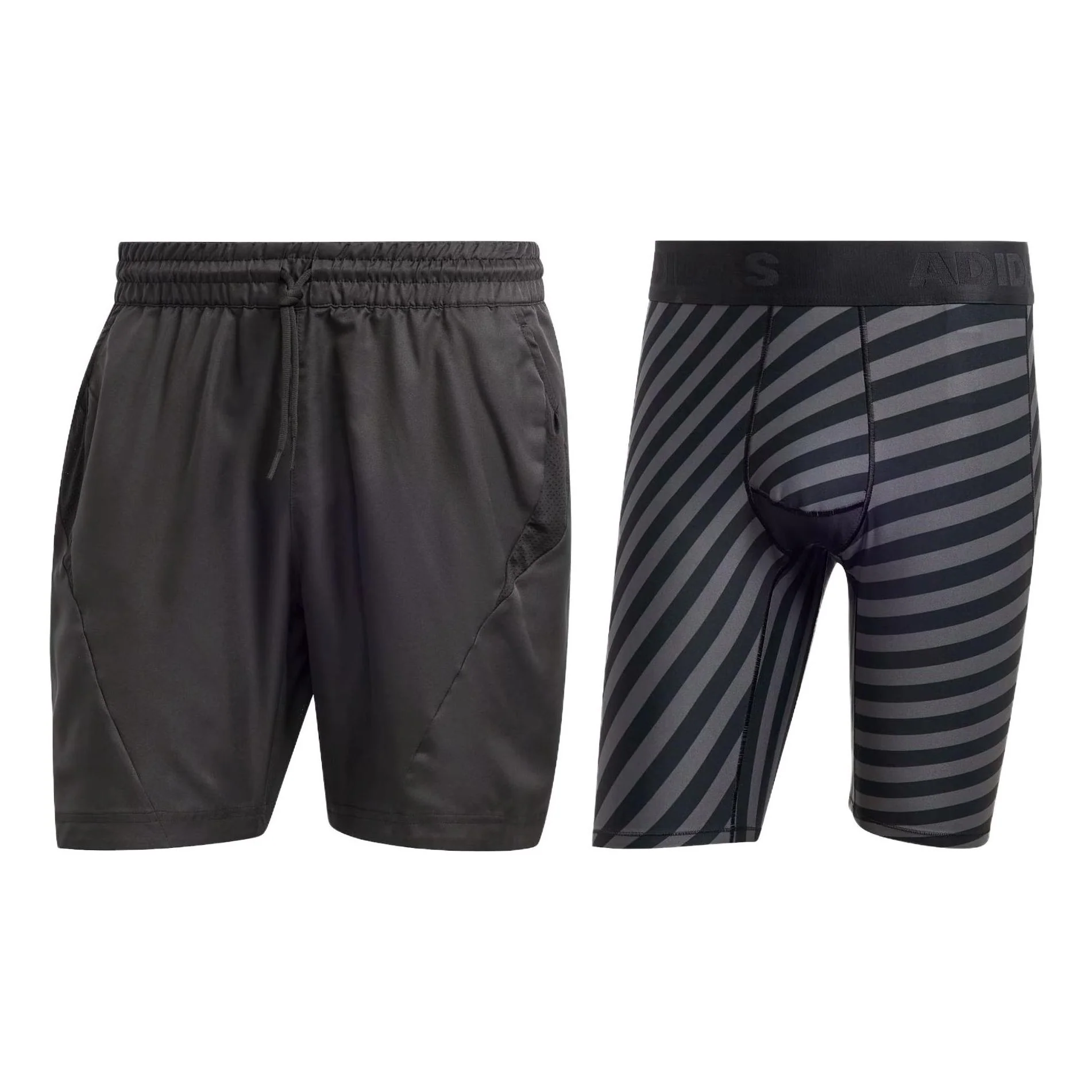 adidas Aeroready Two-in-One Pro Shorts 'Black' IB5493