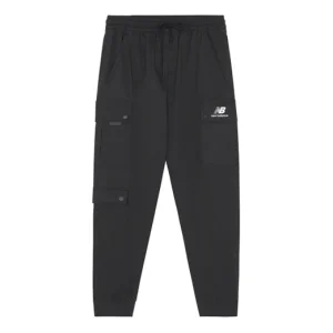 New Balance Logo Sport Joggers Asia Sizing 'Black' AMP13389-BK