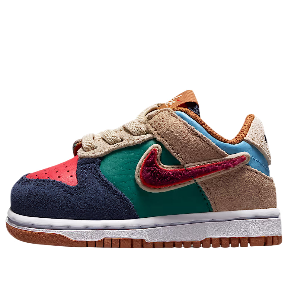 (TD) Nike Dunk Low 'Midnight Navy Green Noise' IV6200-410