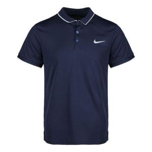 Nike CT DRY Polo Team Polo Shirt Navy Blue Dark blue AQ5304-410