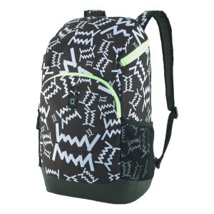 PUMA Basketball Backpack 'Black White Green' 07920501