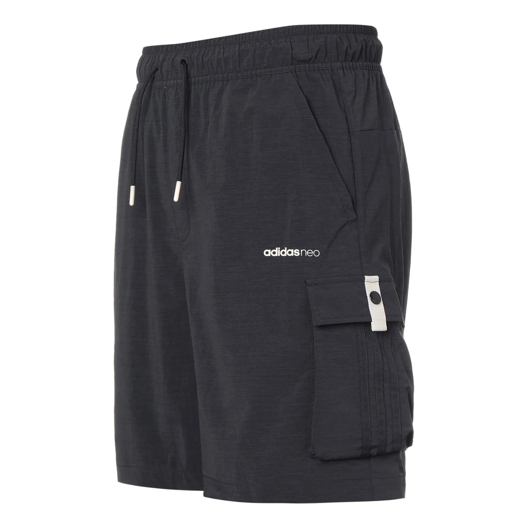 adidas neo Sw Wvn Ut Sh Leisure Sports Pocket Shorts Men's Black H45165
