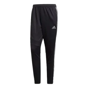 adidas Tiro19 Pnt Stripe Printing Sports Long Pants Black Gray DZ8771