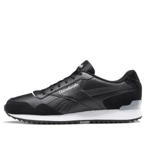 Reebok Royal Glide Ripple Clip Sport Shoes Black EF7712