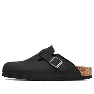 Birkenstock Boston Vegan Birkibuc 'Black' 1020550