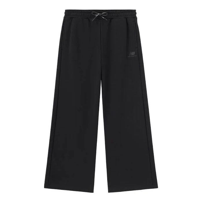 (WMNS) New Balance Fleece Pants Asia Sizing 'Black' 6LD37322-BK