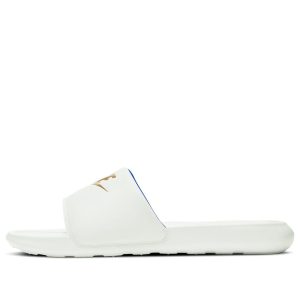 Nike Victori One Slide 'Summit White Metallic Gold' CN9675-105