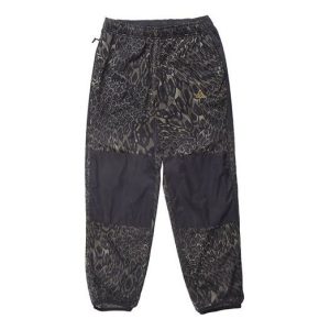 Men's Nike x ACG Mountaineering Camouflage Breathable Mesh Sports Pants/Trousers/Joggers Black DB4102-355