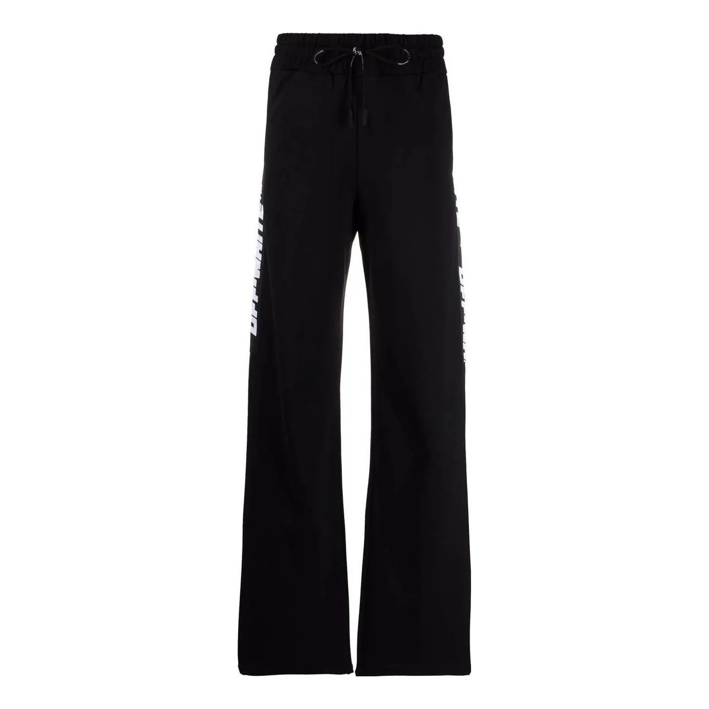 (WMNS) Off-White Active Logo Band Sport Pants 'Black' OWVI010C99JER0011000