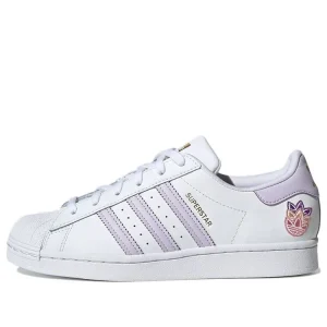 (WMNS) adidas Superstar 'White Purple Tint' GZ8143