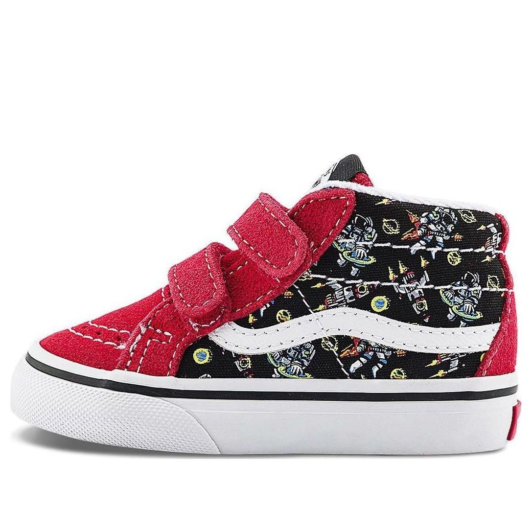 (TD) Vans Sk8-Mid Reissue V 'Red Black' VN0A5DXDBOS
