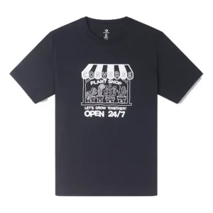 Converse Grow Together Plant Shop Tee Asia Sizing 'Black' 10025851-A01