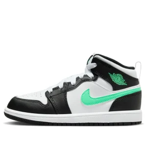 (PS) Air Jordan 1 Mid 'Green Glow' DQ8424-103