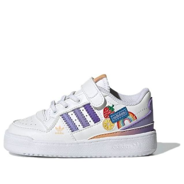 (TD) adidas Forum Low 'Fruits & Rainbow Patches' GY8211