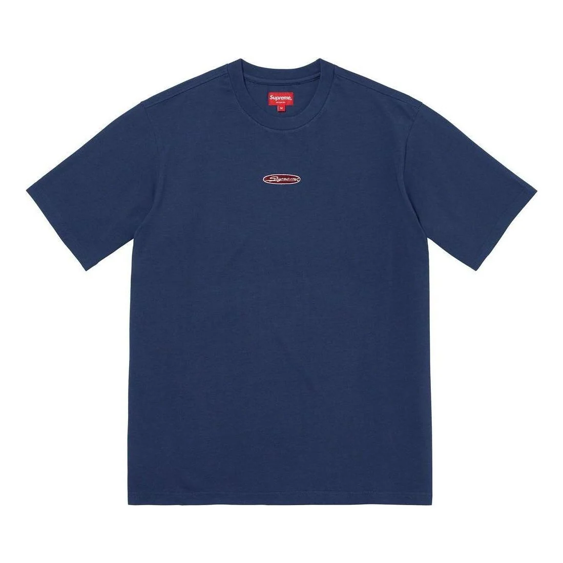Supreme Oval Logo S/S T-Shirt 'Navy' SUP-SS23-142