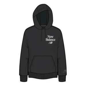 New Balance Celebrate Sweat Hoodie Asia Sizing 'Black' AMT21513-BK