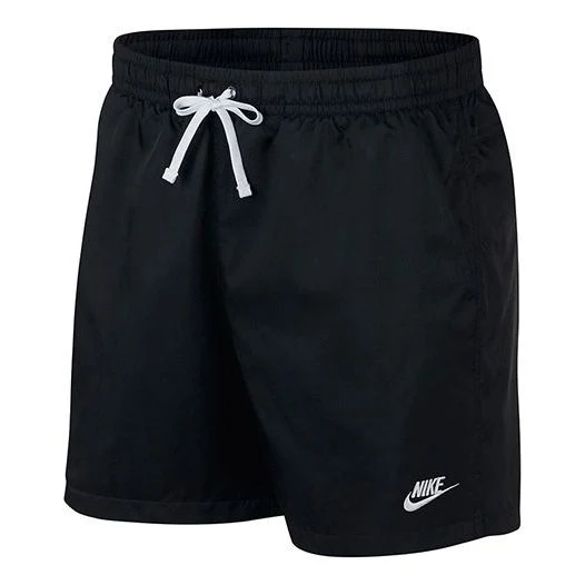 Nike Sportswear Lacing Running Training Sports Shorts Black AR2382-010