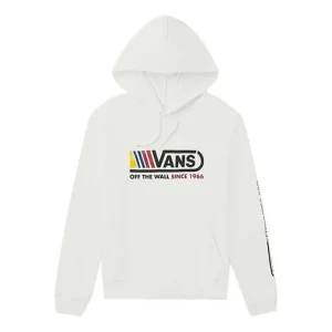 Vans Alphabet Printing Couple Style White VN0A4RBGWHT