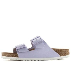 Birkenstock Arizona Vegan Birkibuc 'Lavender Fog' 1022607
