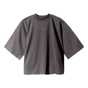 YEEZY Gap Logo No Seam T-Shirt 'Dark Grey' YEEZY-SS22-124