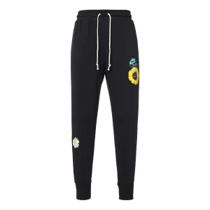 Men's Nike Knit Embroidered Sports Pants/Trousers/Joggers Autumn Black DM5013-010
