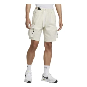 Nike x ACG Snowgrass Cargo Shorts 'White' FN0464-118