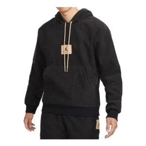 Air Jordan Flight Heritage Pullover Hoodie 'Black' DC9584-010