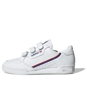 (WMNS) adidas Continental 80 Strap 'White Blue Red' EE5577