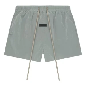 Fear of God Essentials Crinkle Nylon Running Short 'Seal' 160SP244135F