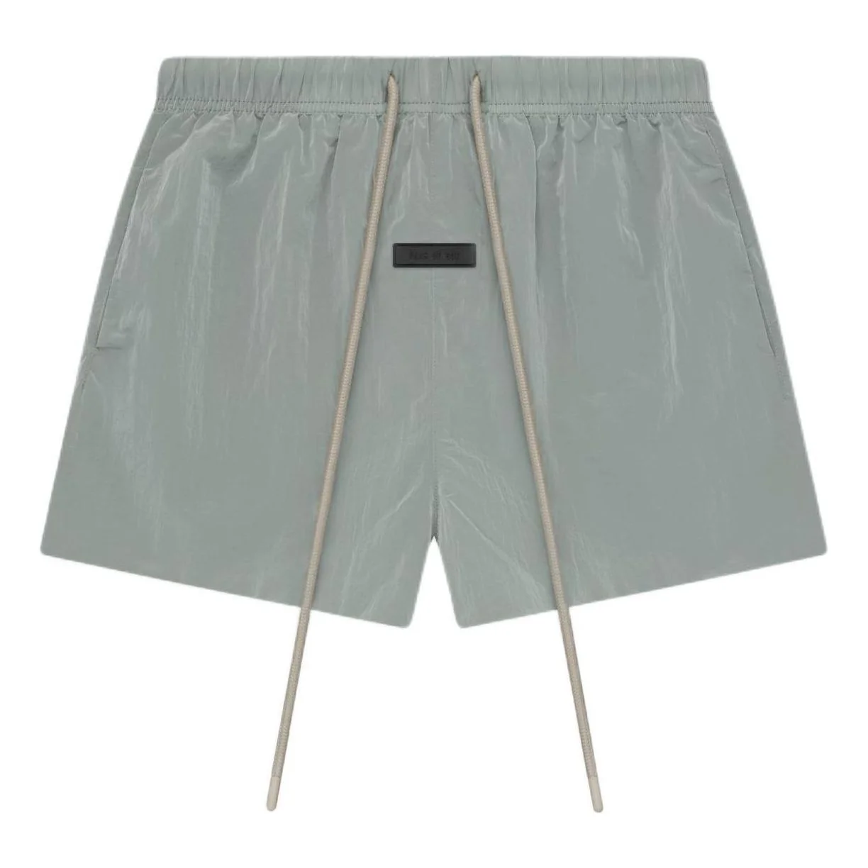 Fear of God Essentials Crinkle Nylon Running Short 'Seal' 160SP244135F