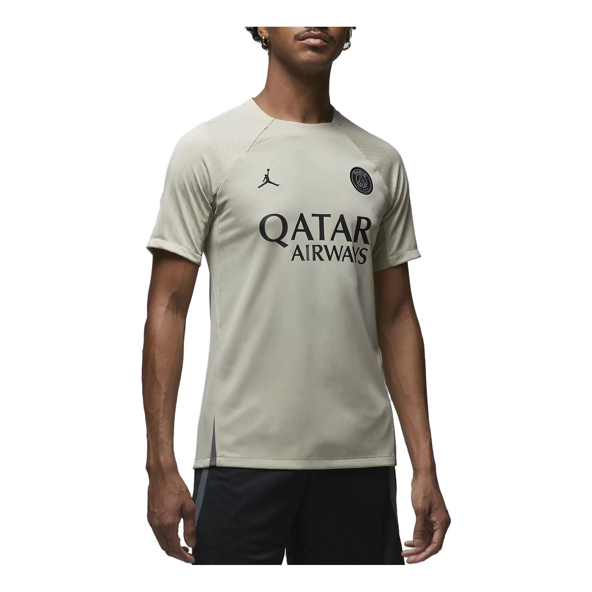 Air Jordan x Paris Saint-Germain Strike Third Dri-FIT Soccer Short-Sleeve Top 'Stone' DZ0786-231