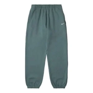 (WMNS) Nike Solo Swoosh Sweatpants 'Green' CW5565-387