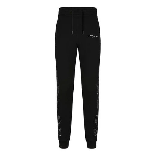 Off-White 3D Diagonals Classic Simply Casual Sweatpants OMCH008E181920121001