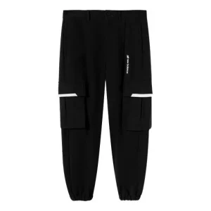 New Balance Nylon Cargo Pants Asia Sizing 'Black' AMP04371-BK