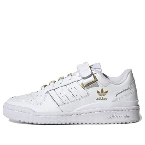 (WMNS) adidas Forum Low 'White Gold Metallic' GZ6379