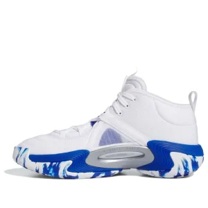 (WMNS) adidas Exhibit Select Mid 'White Royal Blue' IE9333
