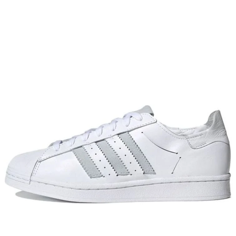 (WMNS) adidas originals Superstar 'White Grey' D97998