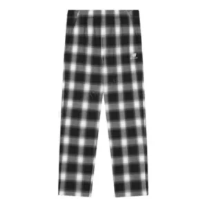New Balance Logo Cotton Casual Pants Asia Sizing 'Black White' 5TC44833-MIX