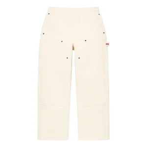 Supreme Double Knee Painter Sweatpants 'White' SUP-SS23-147