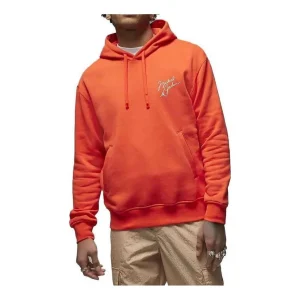 Air Jordan Flight MVP Hoodie 'Rush Orange' DV7576-817