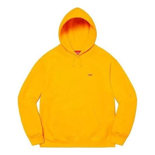 Supreme Enamel Small Box Hooded Sweatshirt 'Yellow' SUP-SS22-827