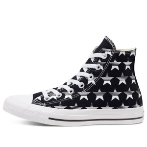 Converse Chuck Taylor All Star 'Black White Stars' 168808C