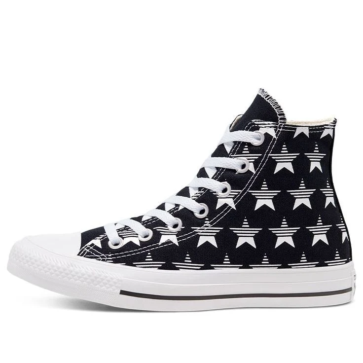 Converse Chuck Taylor All Star 'Black White Stars' 168808C