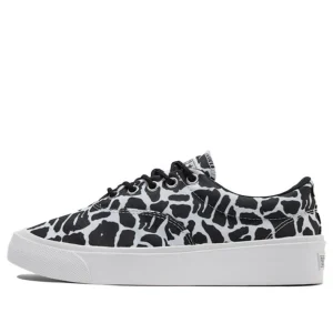 Converse Skidgrip Stylish Low Top Casual Canvas Shoes Black Gray Printing 'Black Gray' 171335C