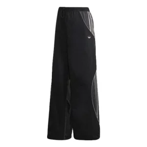 (WMNS) adidas originals Reflective Stripe Track Pants 'Black' FM1968
