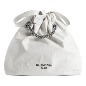 (WMNS) Balenciaga Crush Xs Tote Bag 'White' 7817962AAZ89001