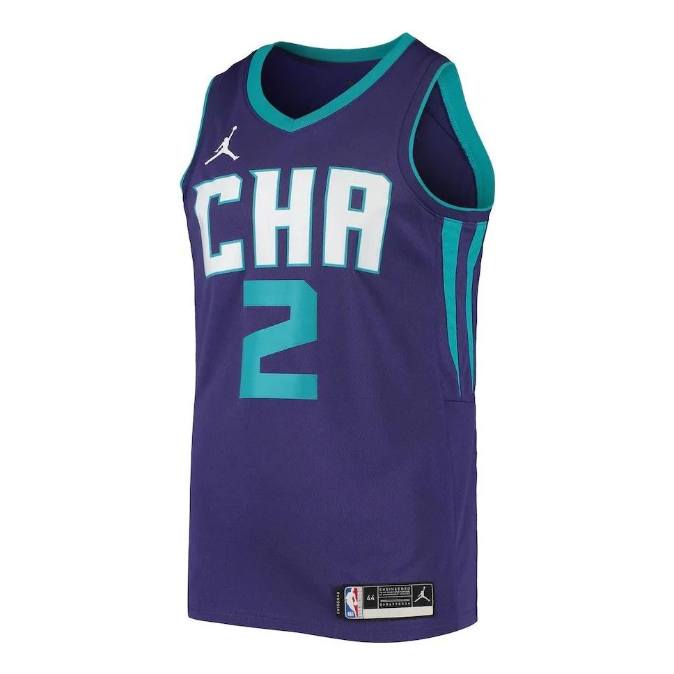 Air Jordan x NBA Charlotte Hornets Jerseys 'Lamelo Ball 2' CV9471-572