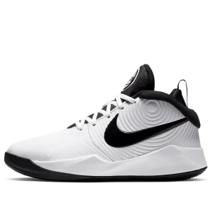 (GS) Nike Team Hustle D9 'White Black' AQ4224-100