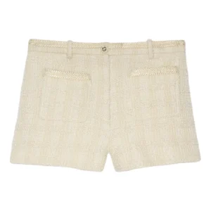 (WMNS) Gucci Wool Tweed Shorts 'Ivory' 776464-ZAOOU-9200