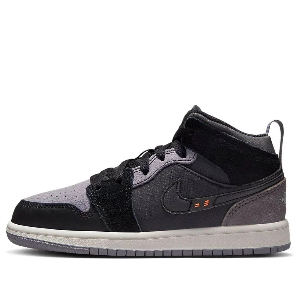 (PS) Air Jordan 1 Mid SE 'Craft Inside Out-Black' DV0436-001
